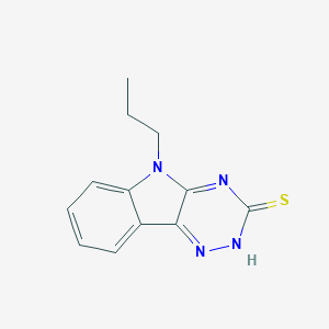 5-Propyl-5H-[1,2,4]triazino[5,6-b]indole-3-thiol图片