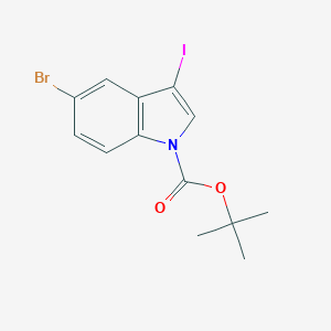 1-Boc-5-bromo-3-iodo-indole图片
