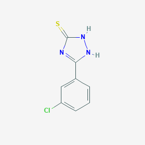 5-(3-Chlorophenyl)-4H-1,2,4-triazole-3-thiol图片