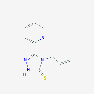 4-Allyl-2,4-dihydro-5-(pyridin-2-yl)-3h-1,2,4-triazole-3-thione图片