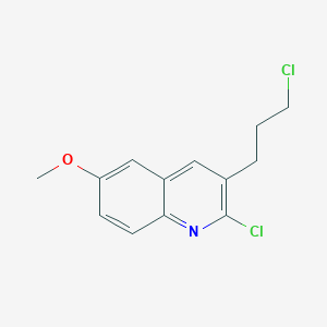 2-Chloro-3-(3-chloropropyl)-6-methoxyquinoline图片