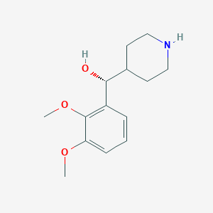 (R)-(2,3-Dimethoxyphenyl)-4-piperidinemethanol图片
