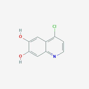 4-Chloro-6,7-quinolinediol图片