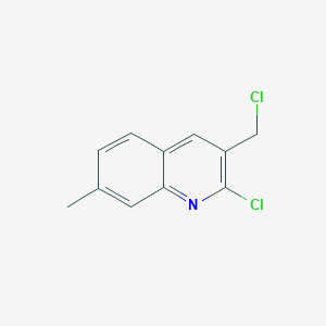 2-Chloro-3-(chloromethyl)-7-methylquinoline图片