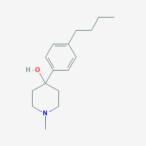4-(4-n-Butylphenyl)-4-hydroxy-1-methylpiperidine图片