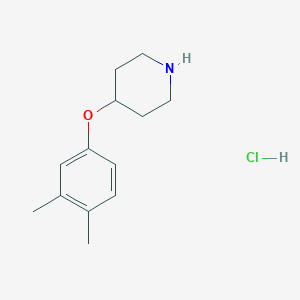 4-(3,4-Dimethylphenoxy)piperidine Hydrochloride图片