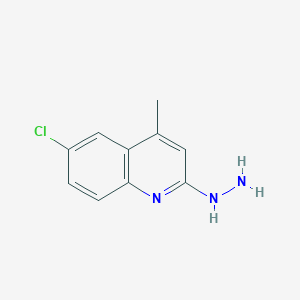 6-chloro-2-hydrazinyl-4-methylquinoline图片