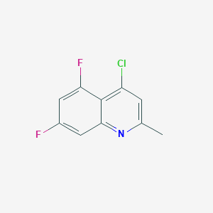 4-Chloro-5,7-difluoro-2-methylquinoline图片