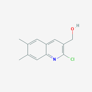 2-Chloro-6,7-dimethylquinoline-3-methanol图片