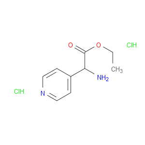 2-氨基-2-(4-吡啶基)乙酸乙酯双盐酸盐图片