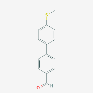4'-Methylsulfanyl-biphenyl-4-carbaldehyde图片