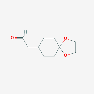 2-{1,4-dioxaspiro[4,5]decan-8-yl}acetaldehyde图片
