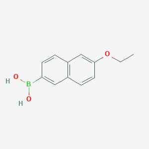 6-乙氧基-2-萘硼酸(含有数量不等的酸酐)图片