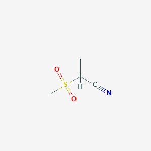 2-methanesulfonylpropanenitrile图片