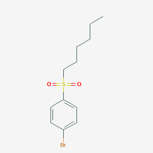 Benzene,1-bromo-4-(hexylsulfonyl)-图片
