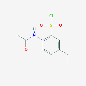 2-Acetamido-5-ethylbenzenesulfonyl Chloride图片