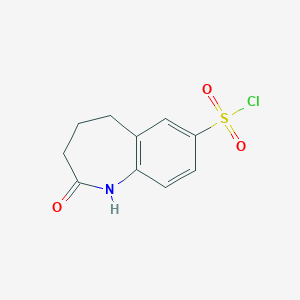 2-oxo-2,3,4,5-tetrahydro-1h-benzo[b]azepine-7-sulfonyl chloride图片
