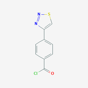4-(1,2,3-Thiadiazol-4-yl)benzoyl chloride图片