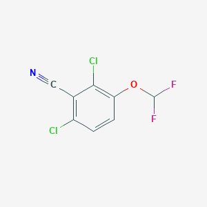 2,6-Dichloro-3-(difluoromethoxy)benzonitrile图片