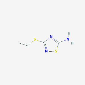 3-(ethylthio)-1,2,4-thiadiazol-5-amineͼƬ
