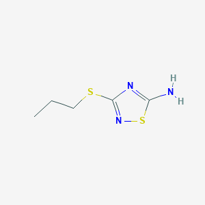 3-丙基磺酰-[1,2,4]噻二唑-5-胺图片