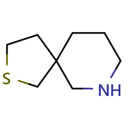2-thia-7-azaspiro[4,5]decane图片