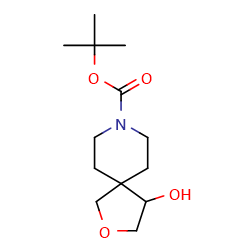 tert-butyl4-hydroxy-2-oxa-8-azaspiro[4,5]decane-8-carboxylate图片