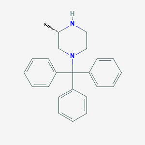 (3S)-3-methyl-1-(triphenylmethyl)piperazine图片