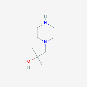 2-methyl-1-(piperazin-1-yl)propan-2-ol图片