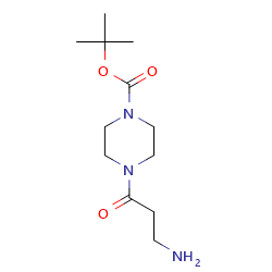 tert-butyl4-(3-aminopropanoyl)piperazine-1-carboxylate图片