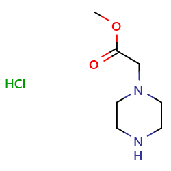 methyl2-(piperazin-1-yl)acetatehydrochloride图片