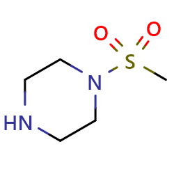 1-methanesulfonylpiperazine图片