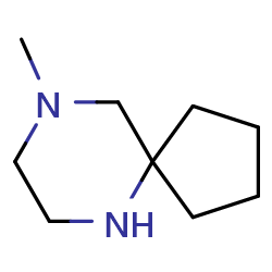 9-methyl-6,9-diazaspiro[4,5]decane图片