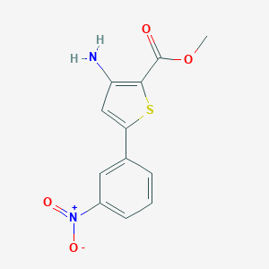 3-Amino-5-(3-nitrophenyl)thiophene-2-carboxylic acid methyl ester,tech grade图片