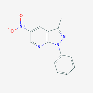 3-methyl-5-nitro-1-phenyl-1H-pyrazolo[3,4-b]pyridine图片