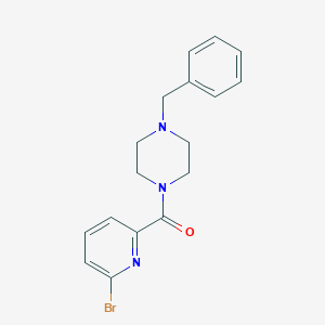 1-Benzyl-4-(6-bromopyridine-2-carbonyl)piperazine图片