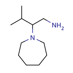 2-(azepan-1-yl)-3-methylbutan-1-amine图片