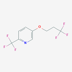 2-(Trifluoromethyl)-5-(3,3,3-trifluoropropoxy)pyridine图片