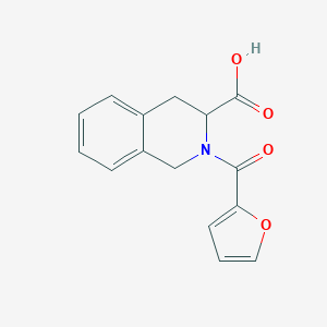 2-(Furan-2-carbonyl)-1,2,3,4-tetrahydroisoquinoline-3-carboxylic Acid图片