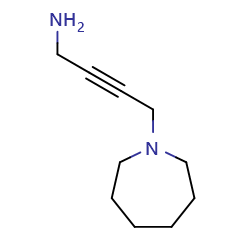 4-(azepan-1-yl)but-2-yn-1-amine图片