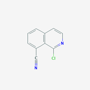 1-Chloroisoquinoline-8-carbonitrile图片