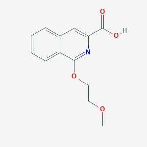 1-(2-Methoxyethoxy)isoquinoline-3-carboxylic Acid图片