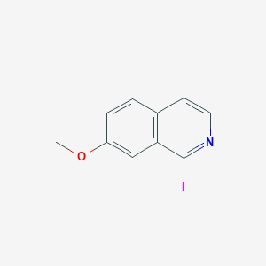 1-Iodo-7-methoxyisoquinoline图片