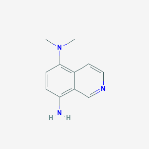 5-N,5-N-dimethylisoquinoline-5,8-diamine图片