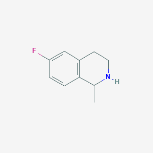 6-fluoro-1-methyl-1,2,3,4-tetrahydroisoquinoline图片