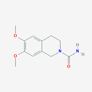 6,7-Dimethoxy-1,2,3,4-tetrahydroisoquinoline-2-carboxamide图片