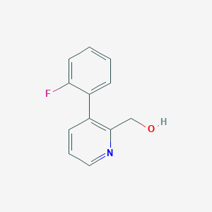 3-(2-Fluorophenyl)pyridine-2-methanol图片