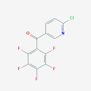 2-Chloro-5-(pentafluorobenzoyl)pyridine图片