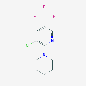 3-Chloro-2-(1-piperidinyl)-5-(trifluoromethyl)-pyridine图片