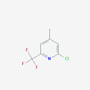 2-Chloro-4-methyl-6-(trifluoromethyl)pyridine图片